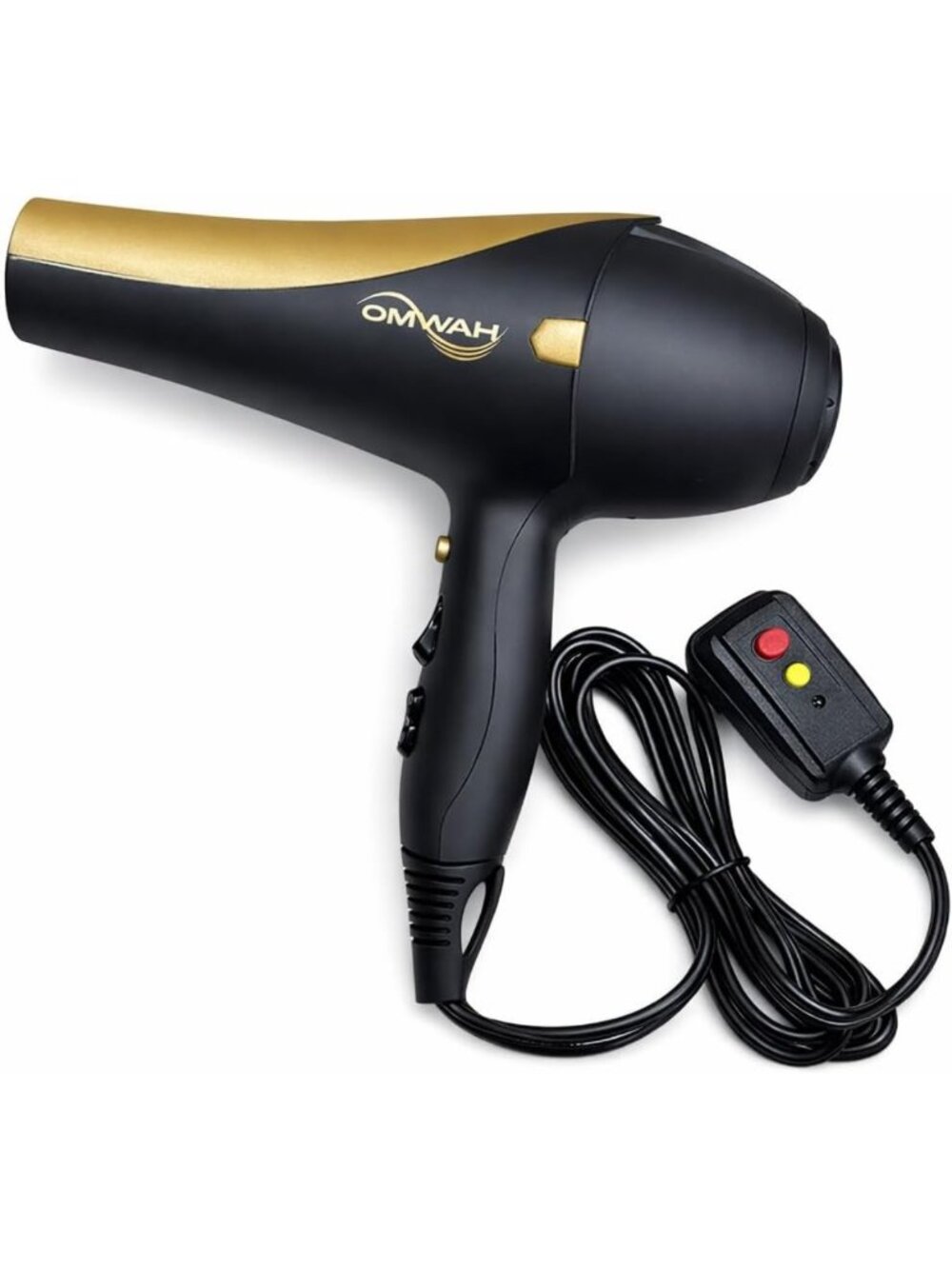 Powerful 1600W-1875W Hair Dryer with Cool Shot, Custom Settings & Attachments